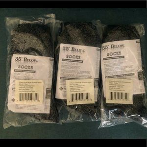 35 Degrees and below thermal socks.